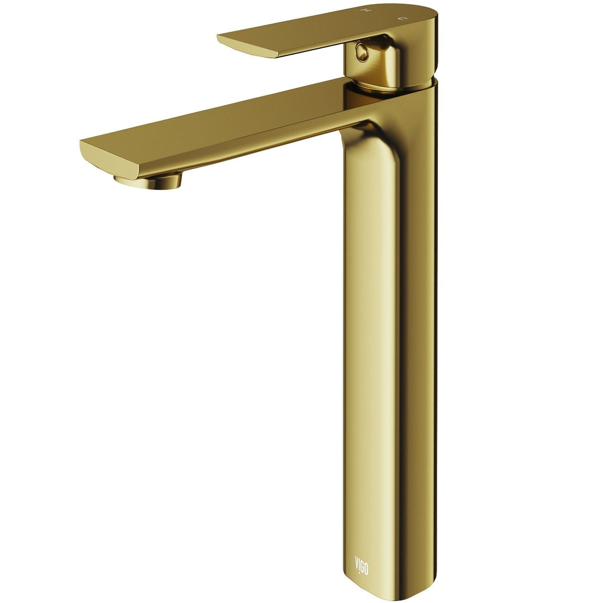 Norfolk Single Handle Vessel Single Hole Bathroom Sink Faucet, Matte Gold Q6Q3 - product image 1