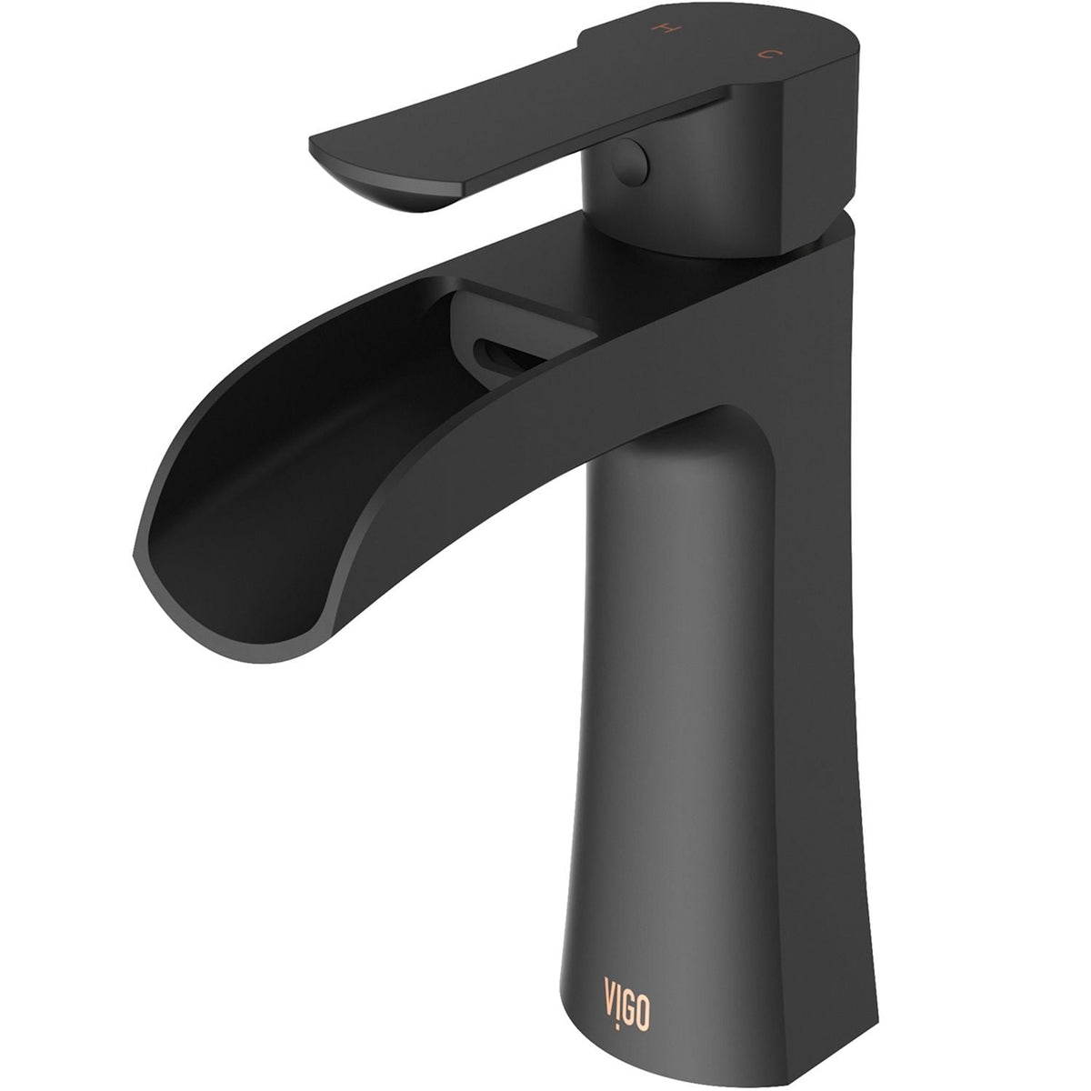 Paloma Single Handle Single Hole Bathroom Sink Faucet, WaterSense Certified, Matte Black H6X9 - product image 1