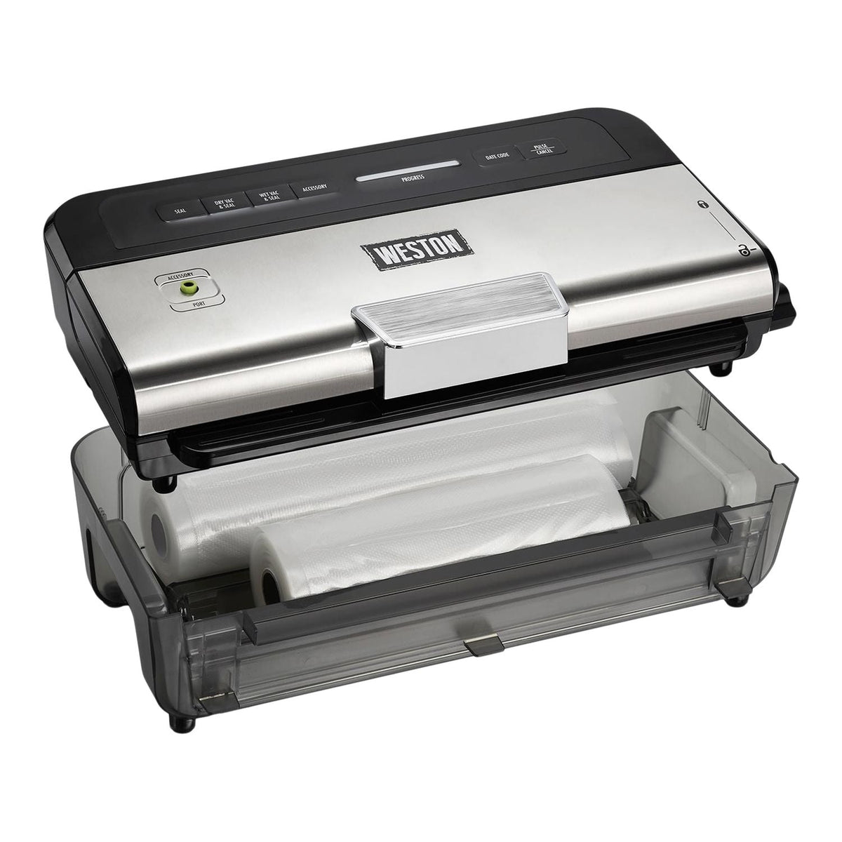Wet & Dry Sealer 11-in Vacuum Sealer With Date Code Stamp, Black W5O8 - product image 1