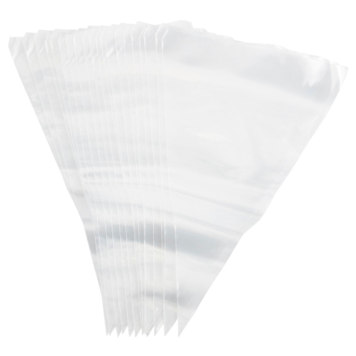 Disposable Piping Decorating Bag, Clear, 24-pk, for Baking/Cake Decoration W0J8 - product image 1