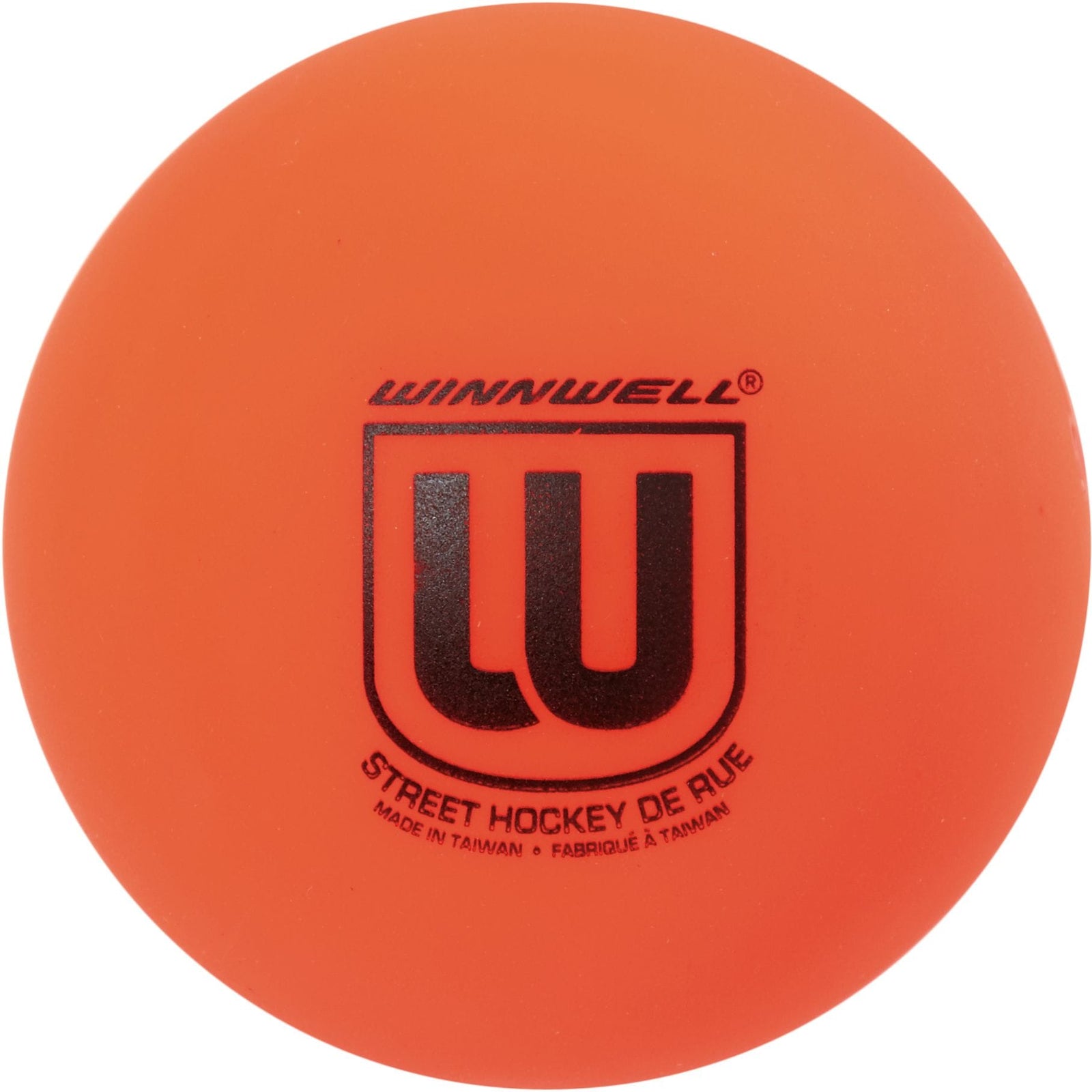 Street Hockey Medium Ball, Orange, 65mm, 50g J7Q2 - product image 1