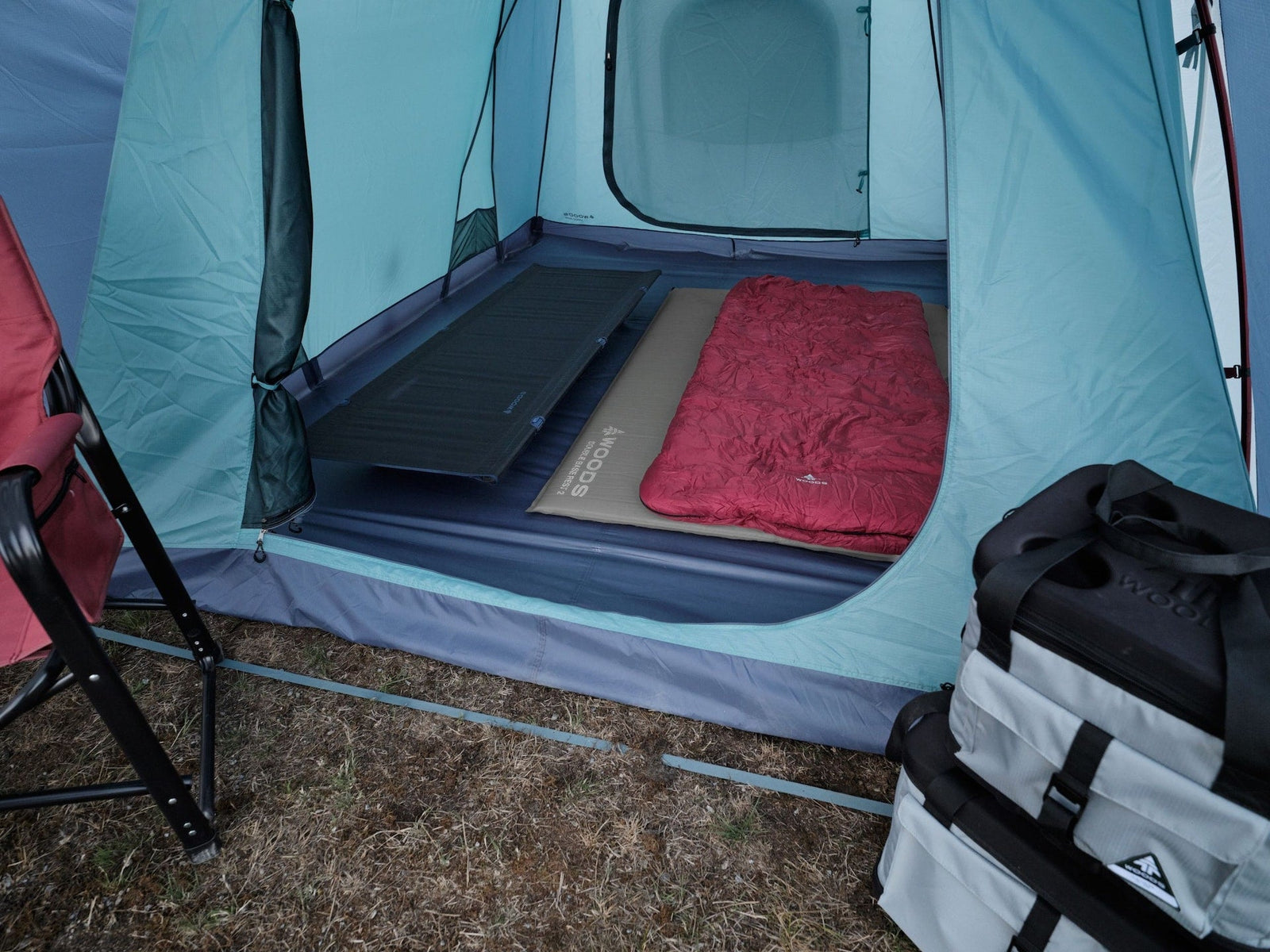 Vardo 6-Person Camping Tent, Blue O4O9 - product image 5