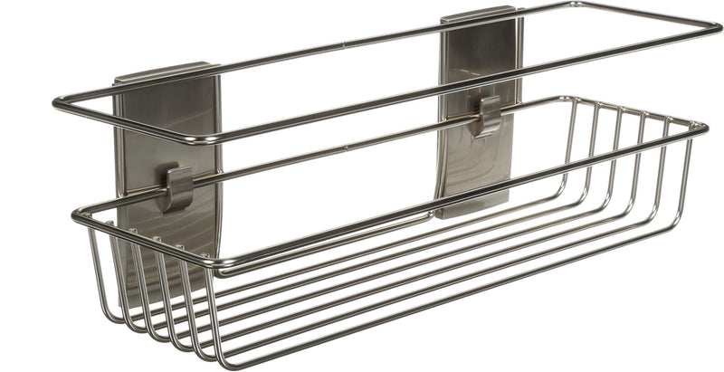 3M Command Bath Shower Caddy, Satin Nickel M4R8