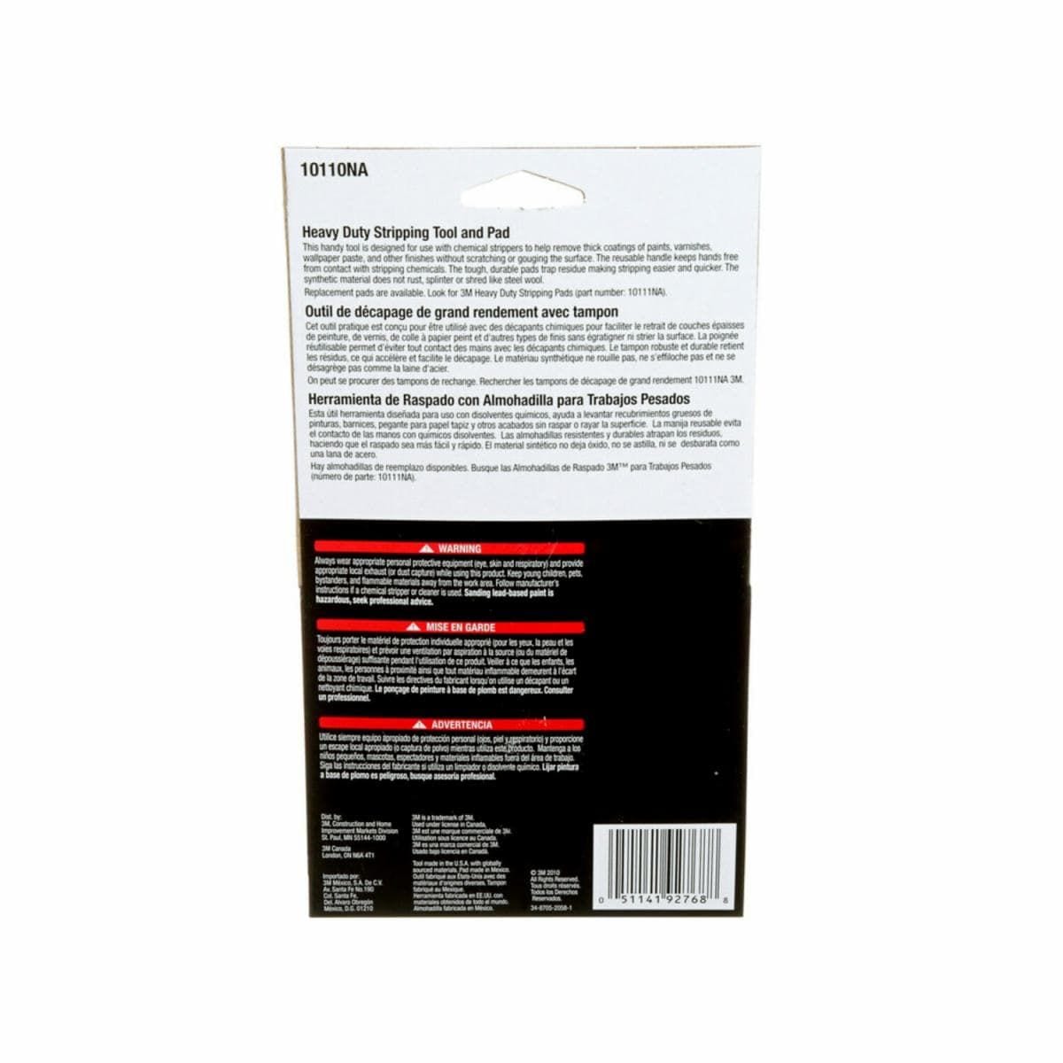 3M Heavy Duty Stripping Tool with Handle & Pad Y7N5 - product image 4