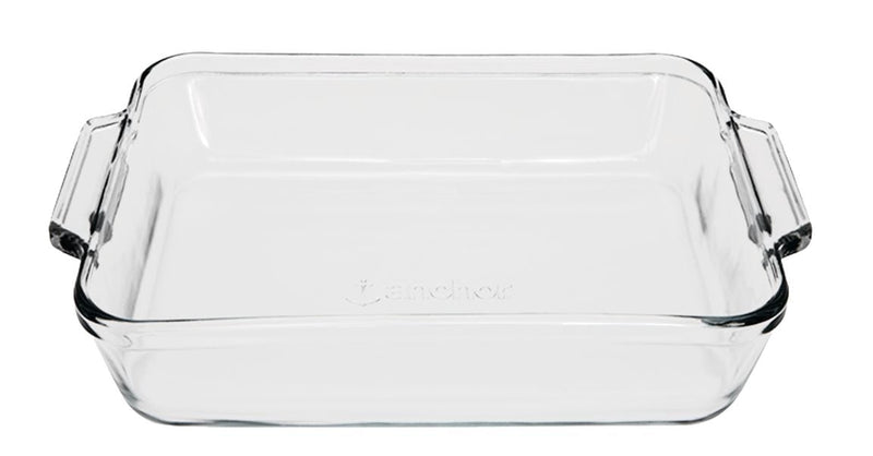 Oven Originals Glass Square Cake Dish, 8 x 8-in, 2-L A2L8