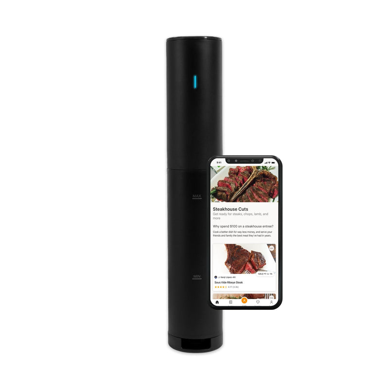 Culinary Sous Vide Precision Cooker Mini, Black V8X1