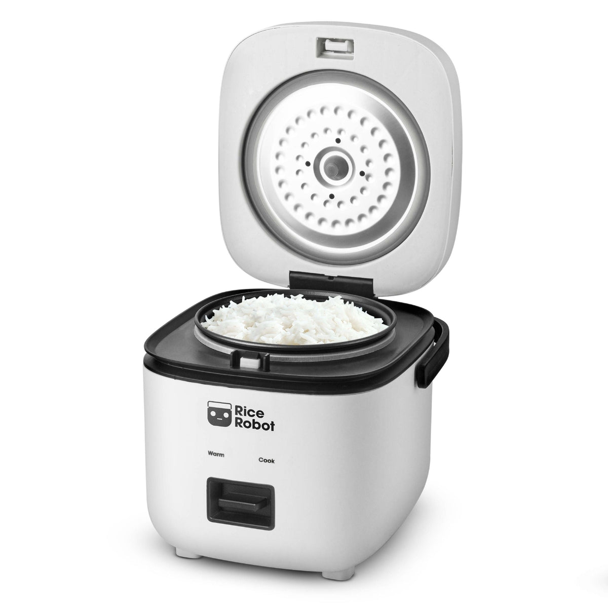 Ceramic Nonstick Rice Cooker, White, 1-qt V9Q6 - product image 2