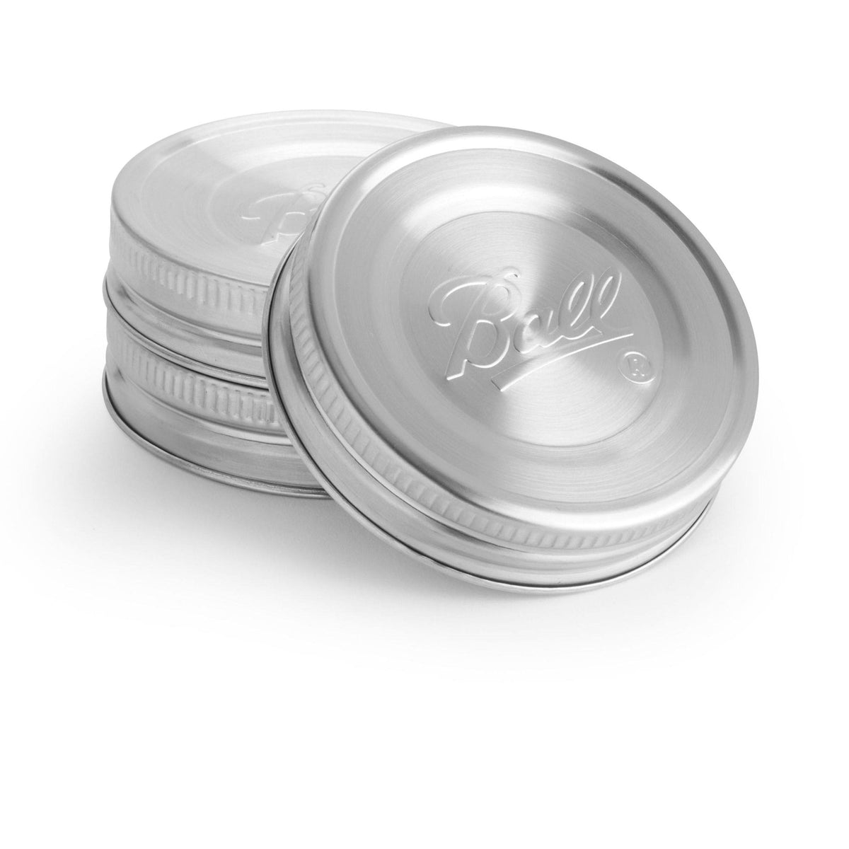 BALL Regular Mouth Stainless Steed Lids, Rust-Resistant, 3-pk W3Q9 - product image 2