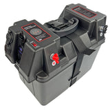 Battery Box Power Station with Charge Indicator, Black I0A8 - product image 1