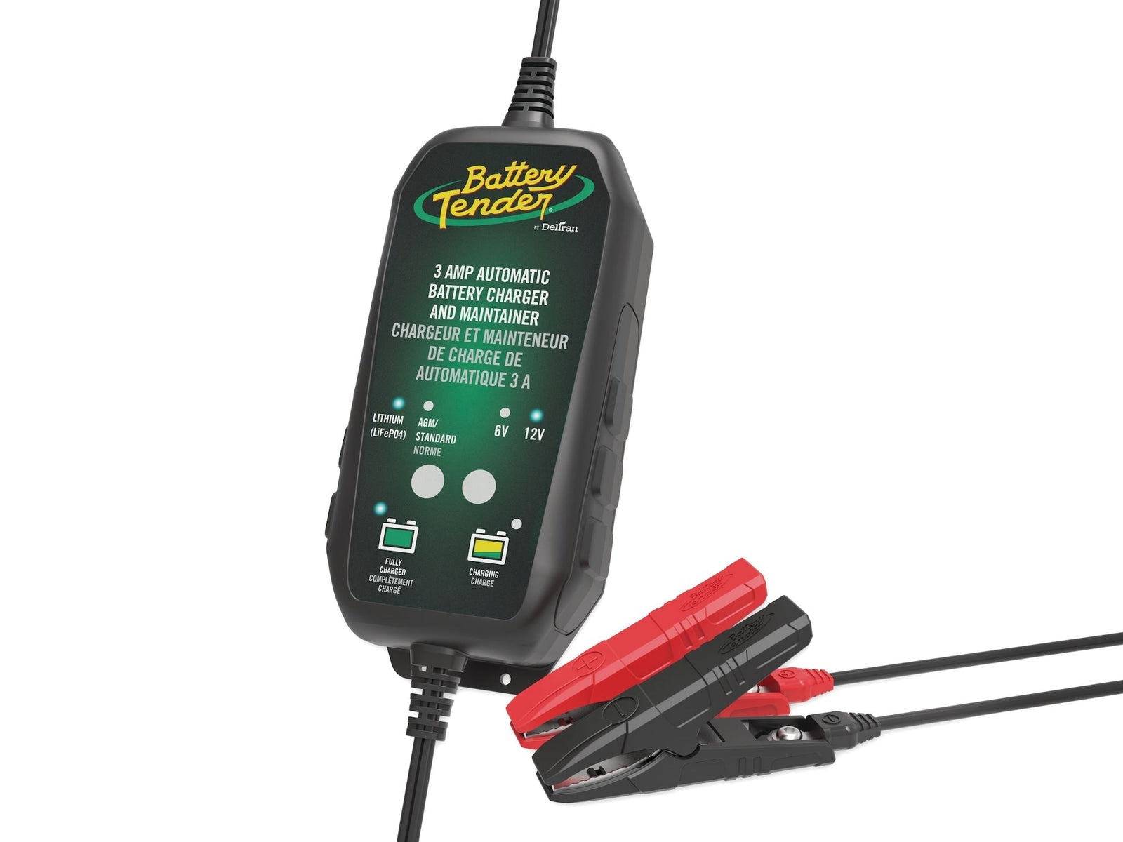 Battery Tender Smart Battery Charger/Maintainer, 3-Amp, 6V/12V H8X6 - product image 1