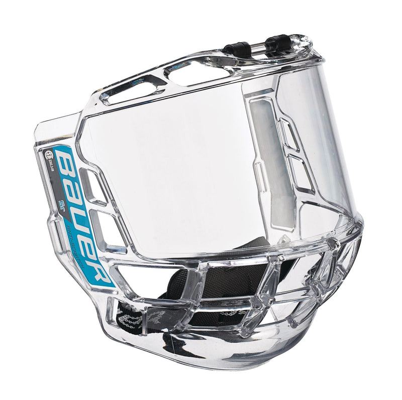 Concept 3 Clear Hockey Full Face Mask/Shield/Fishbowl with High-Impact Polycarbonate Shield X7X3
