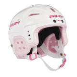 Lil' Sport Hockey Helmet, Youth, White & Pink K1L0 - product image 1
