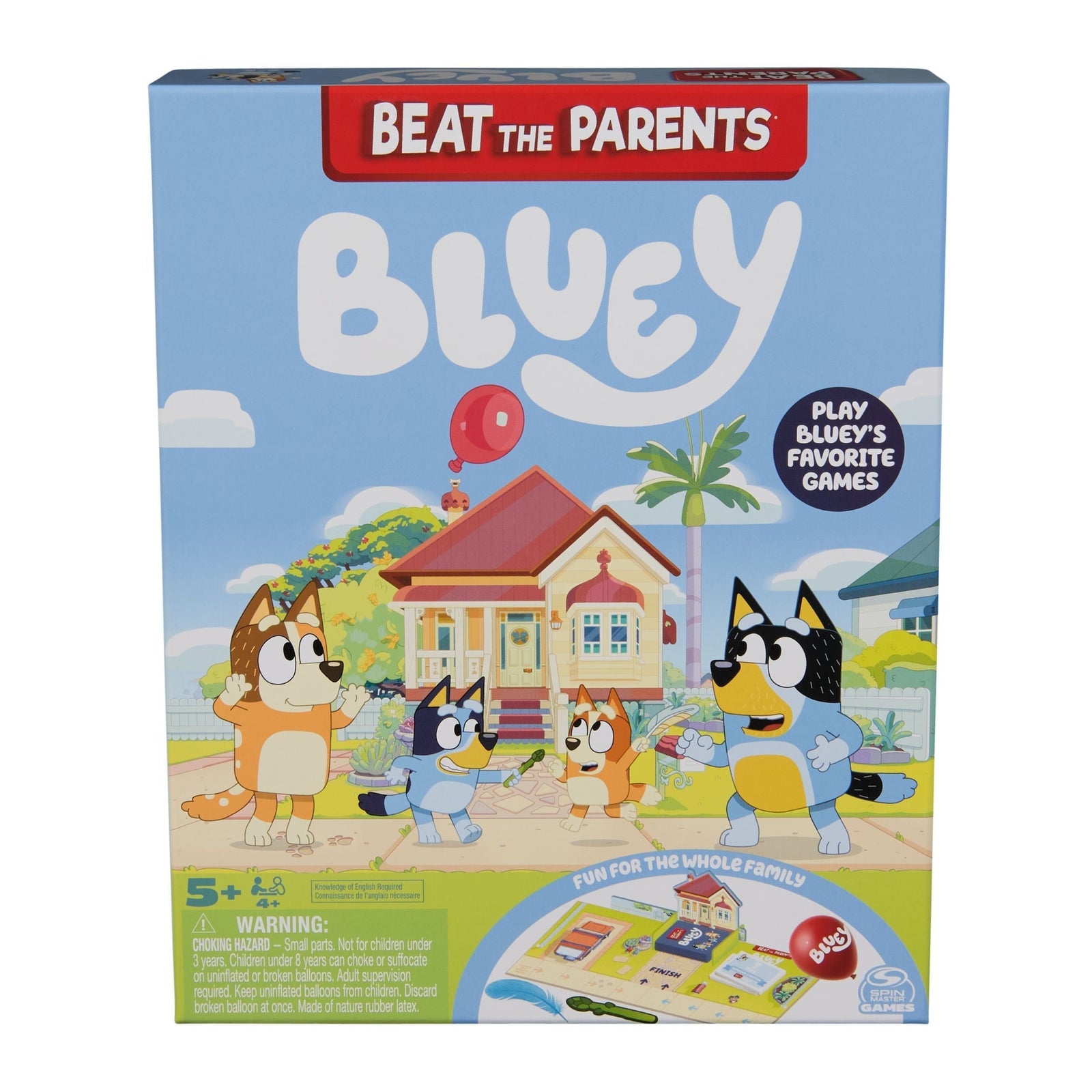 the Parent Bluey Family Board Game, English Edition B3C1 - product image 1