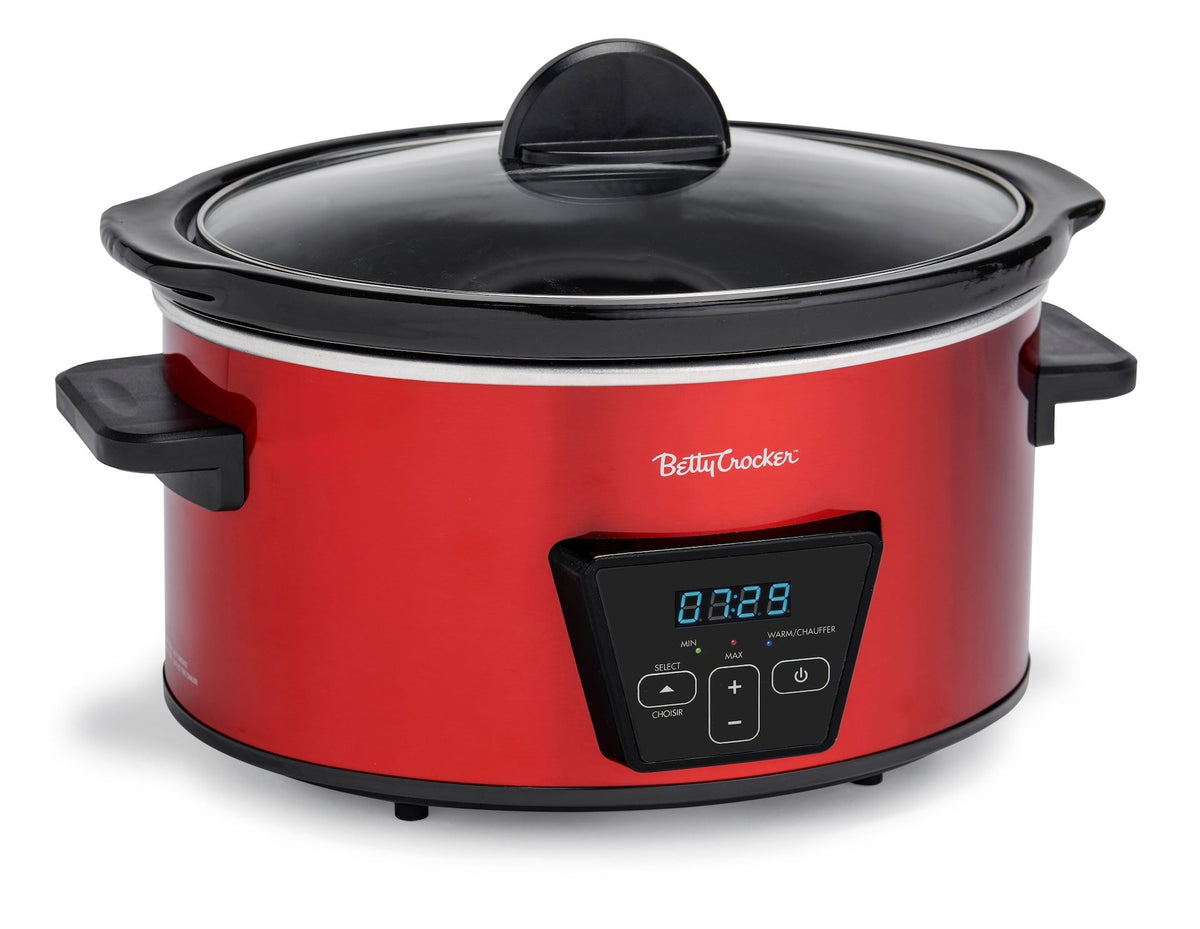 Crocker Digital Programmable Slow Cooker with Tempered Glass Lid, 5-qt I5Q6 - product image 2
