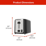 Extra Wide Slots Toaster with 7 Settings, 2-Slices W4C9 - product image 5