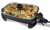 Family-Sized Non-Stick Electric Skillet, Black, 12x15-in U2F6 - product image 7