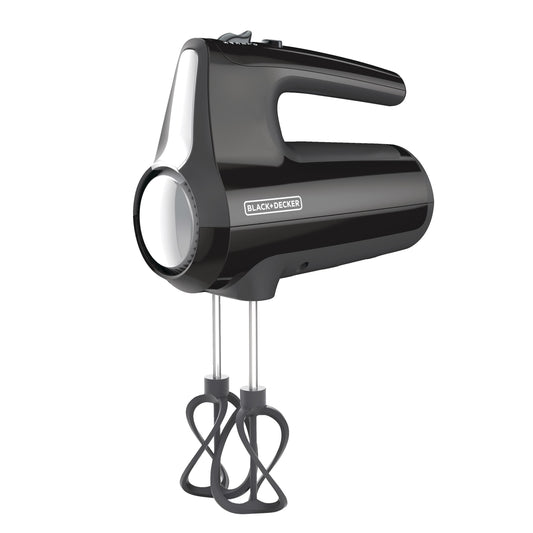 Helix Hand Mixer, Premium Performance 5 Speed Hand Mixer, Includes 5 Attachments and Case, Black V0F9 - product image 1