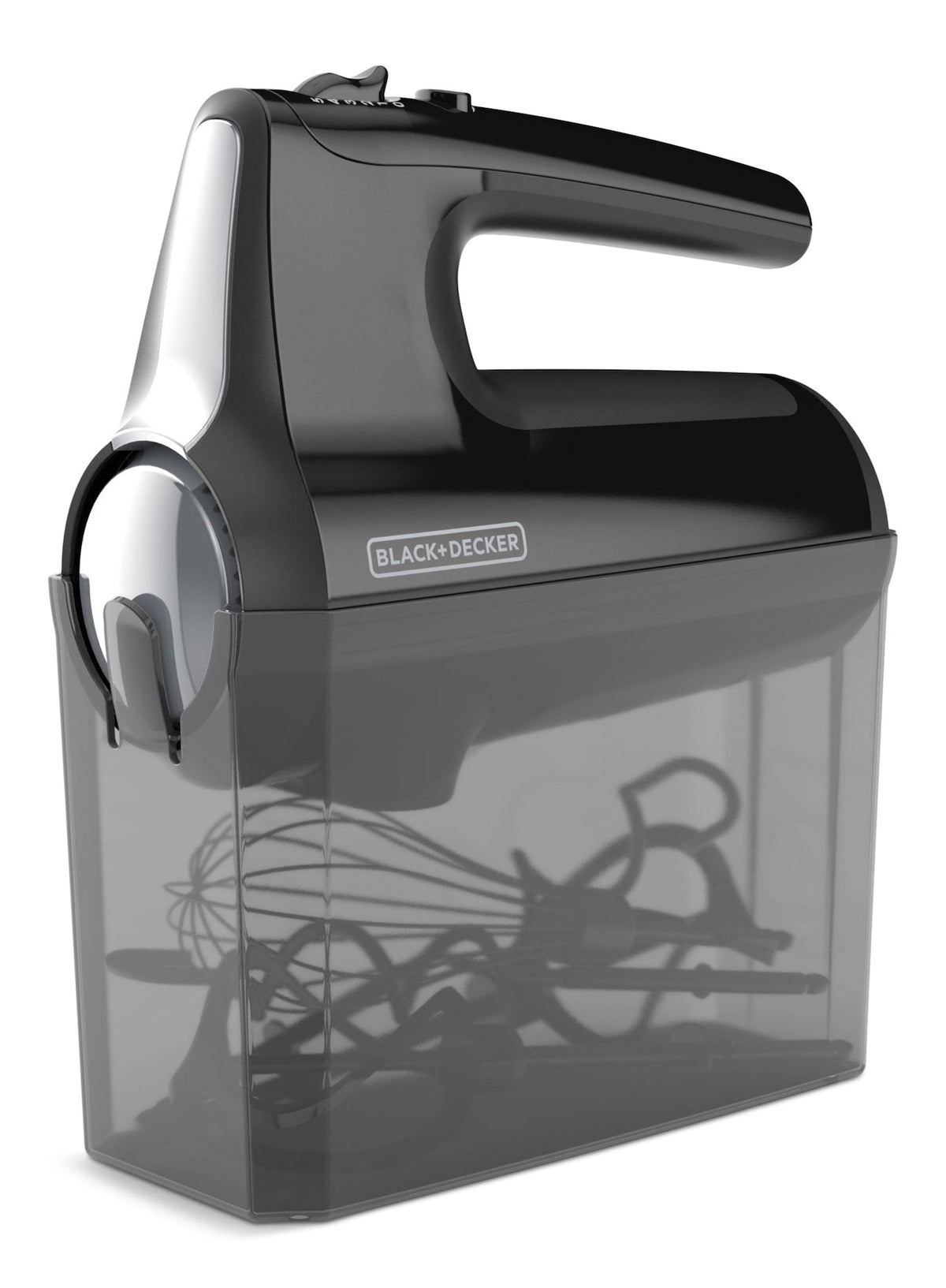 Helix Hand Mixer, Premium Performance 5 Speed Hand Mixer, Includes 5 Attachments and Case, Black V0F9 - product image 3