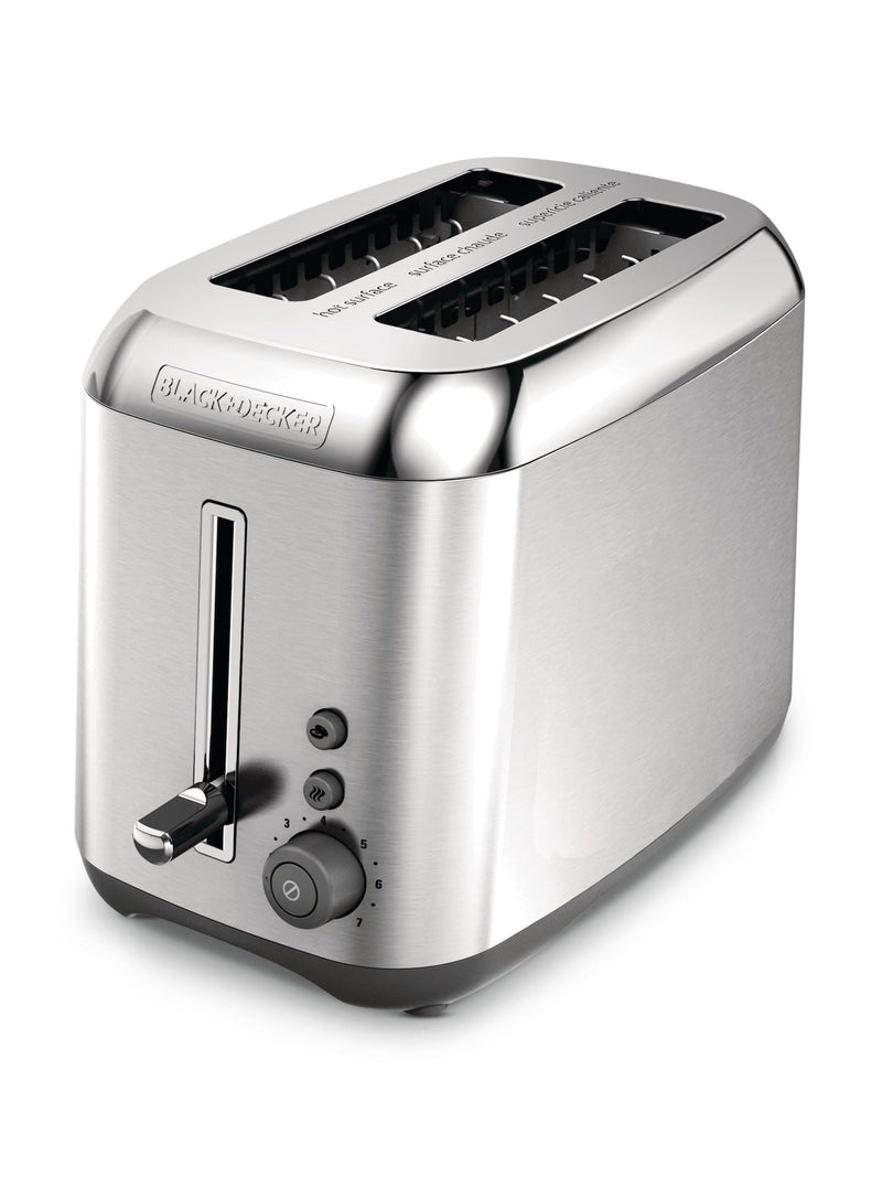 Kitchen Tools Extra Wide Slots Toaster with 7 Settings, Stainless Steel, 2-Slices K5V6