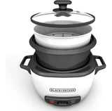 Rice Cooker & Non-Stick Steamer White, 16 Cups L4S8 - product image 5