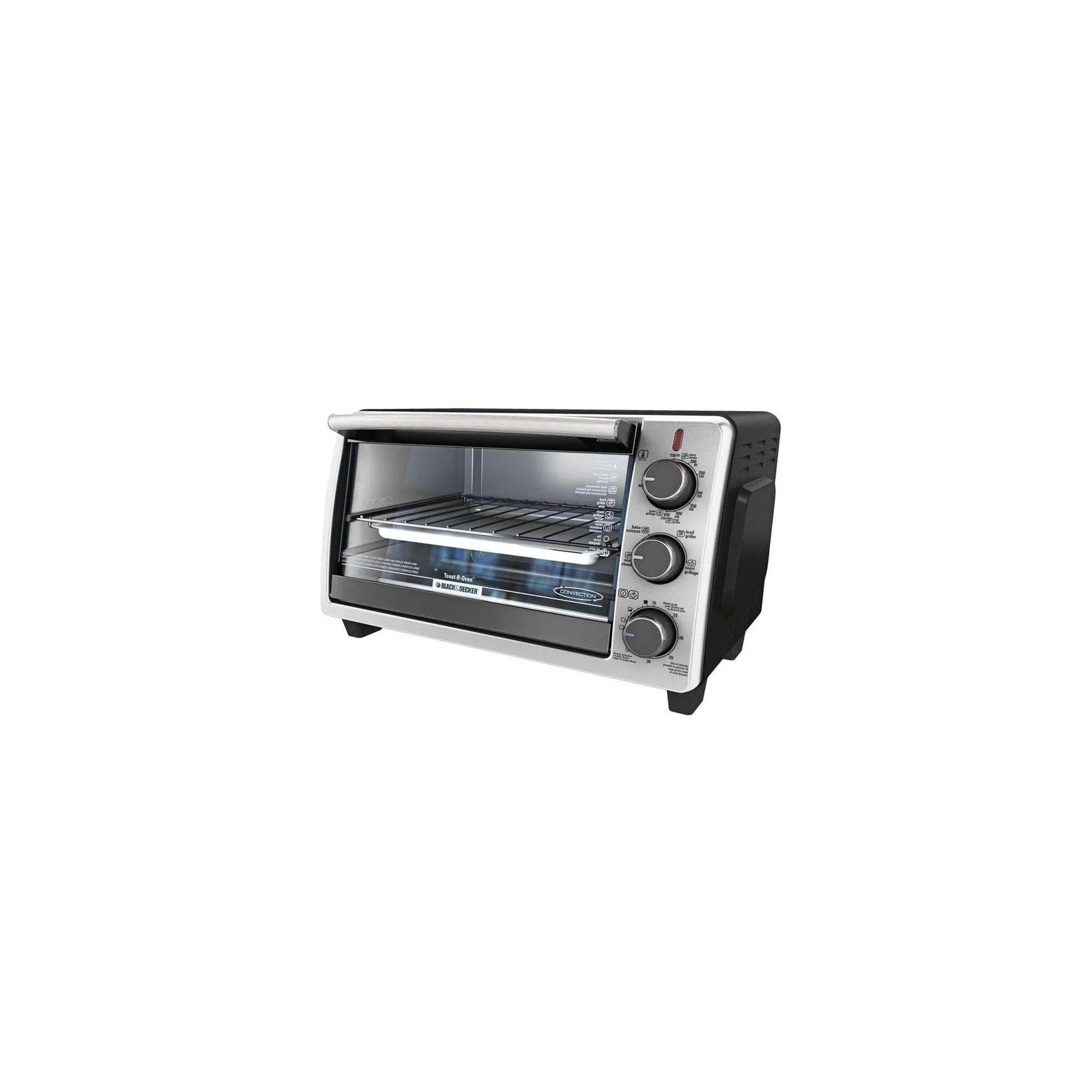 Toaster Oven with 4 Functions, Stainless Steel, 6-Slices L7N4 - product image 5