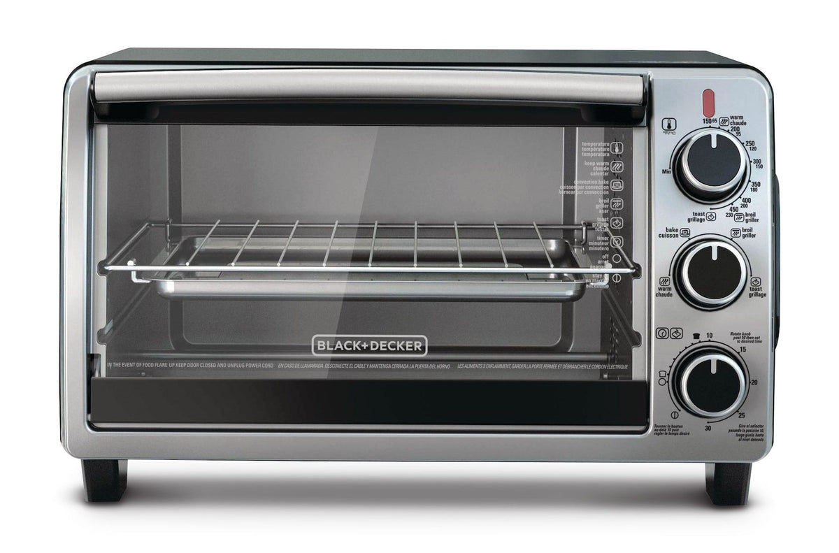 Toaster Oven with 4 Functions, Stainless Steel, 6-Slices L7N4 - product image 6