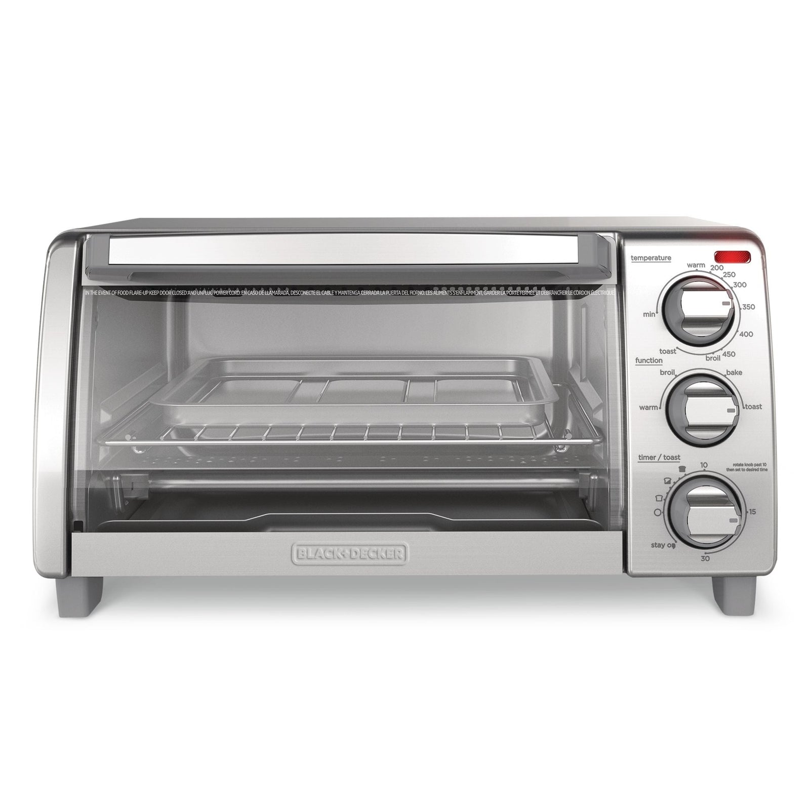 Toaster Oven with Natural Convection, Stainless Steel, 4-Slice C5R8 - product image 4
