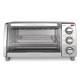 Toaster Oven with Natural Convection, Stainless Steel, 4-Slice E0U9 - product image 4