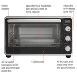 Black N Decker Multi-Purpose Crisp N Bake, 6-Slice T4U0 - product image 5