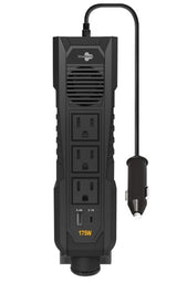 Power Inverter with USB Ports & Electrical Outlets, 175W Z0W2 - product image 1