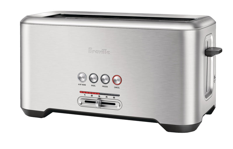 ‘A Bit More’ 4-Slice Toaster, Brushed Stainless Steel E1N3