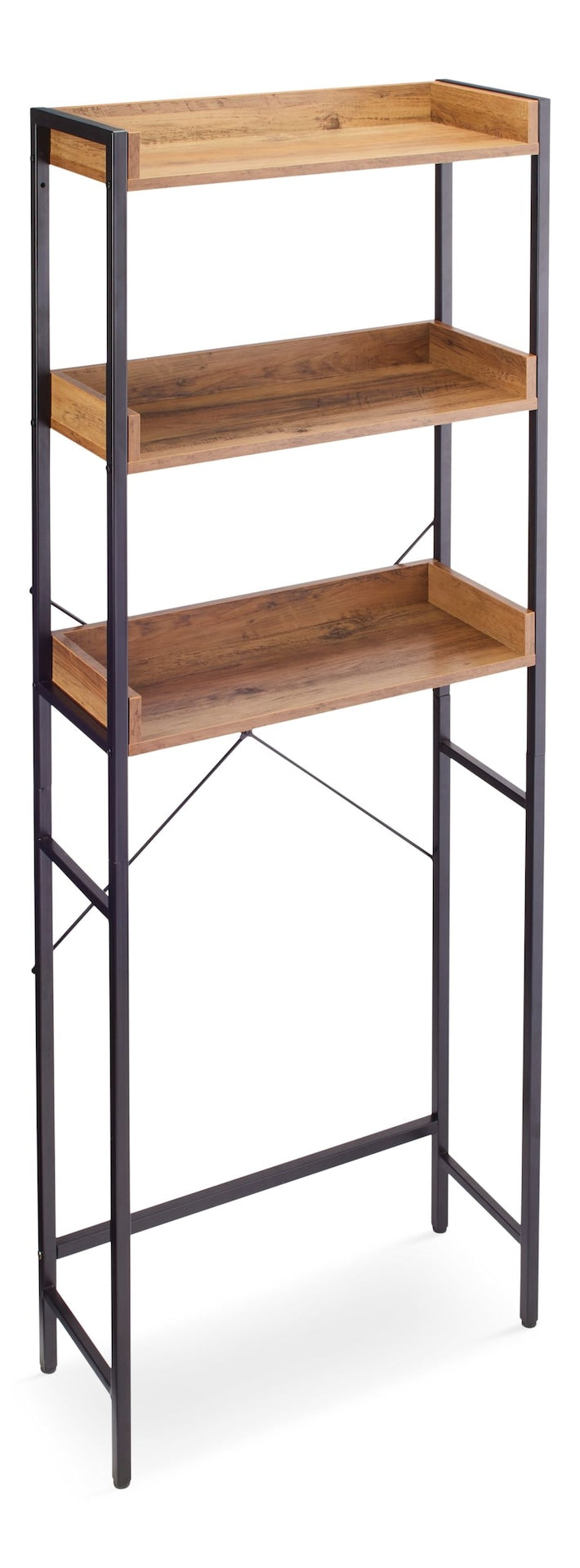 Winsloe Bathroom Space Saver, Engineered Wood and Metal O4Z1