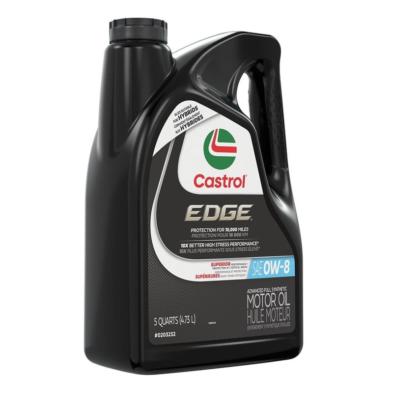 EDGE 0W8 Synthetic Motor Oil, 5-L Q7O1