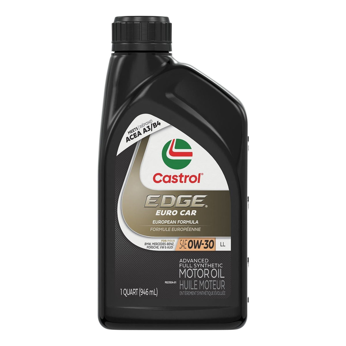 EDGE Euro LL 0W30 Advanced Synthetic Engine/Motor Oil, 946-mL R8X6 - product image 1