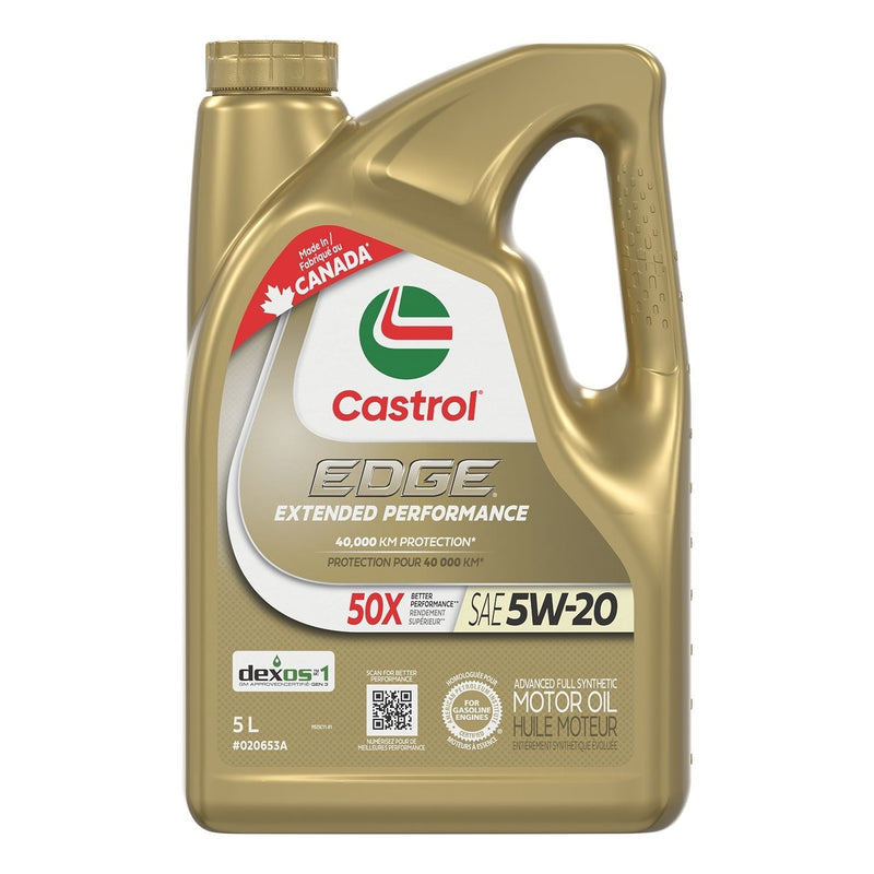 EDGE Extended Performance 5W20 Synthetic Engine/Motor Oil, 5-L J3G7