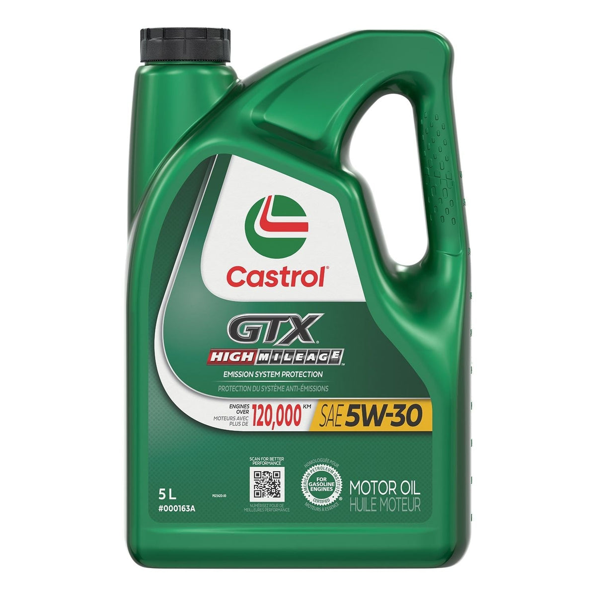 GTX High Mileage 10W30 Conventional Engine/Motor Oil, 5-L O7Z4 - product image 1