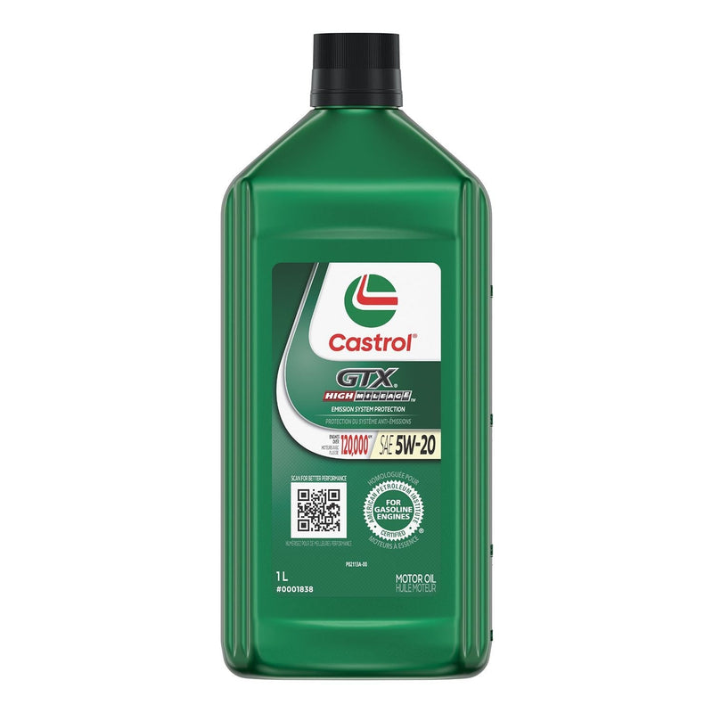 GTX High Mileage 5W20 Conventional Engine/Motor Oil, 1-L B6H1
