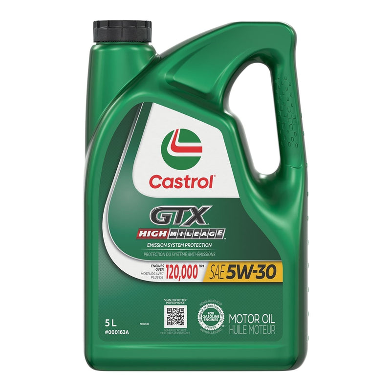GTX High Mileage 5W30 Conventional Engine/Motor Oil, 5-L D1R4