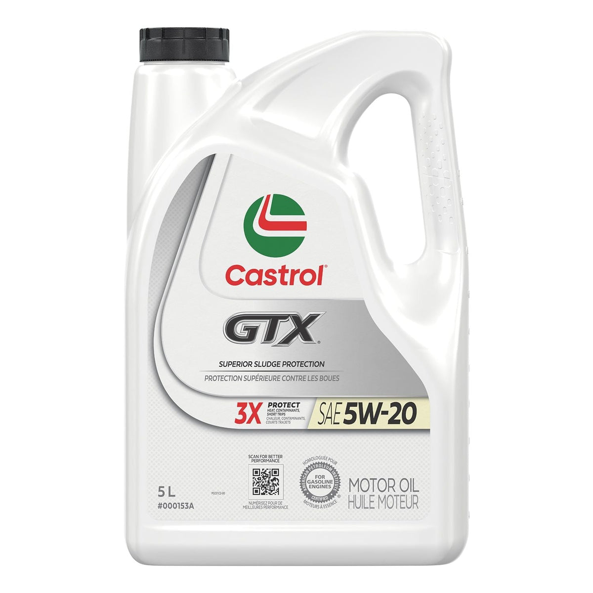 GTX ULTRACLEAN 5W20 Conventional Engine/Motor Oil, 5-L T1E8 - product image 1