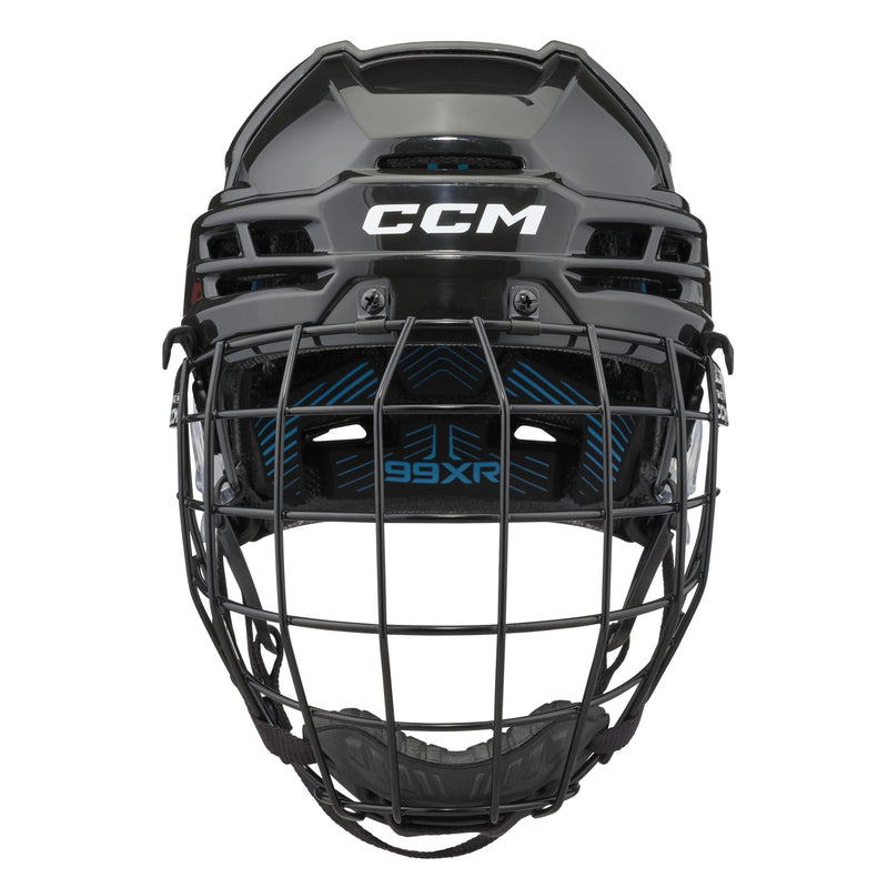 Tacks 99XR Hockey Helmet Combo, Junior/Senior, Black, Various Sizes E3H0