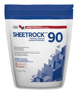 Sheetrock 90 Easy-Mix Patching Compound For Drywall & Plaster Repair, Low VOC, 1.25-kg G8C5 - product image 1
