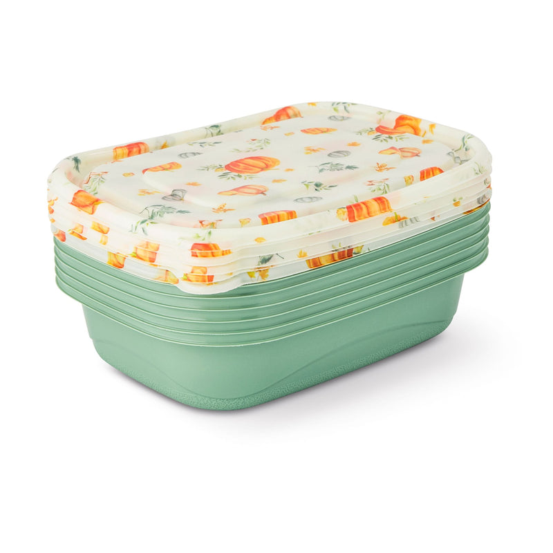 Home Harvest Green/White Disposable Containers V6T0