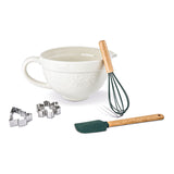 Home Snowflake Baking Set with Bamboo Handles, 5-pc Y6L6 - product image 1