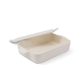 Kitchen White Non-Stick Stoneware Pan with Lid D1U1 - product image 1