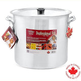 Custom Heavy Duty Industrial Aluminum Stockpot with Handles, 32-L M8K0 - product image 2