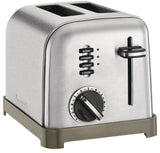 Metal Classic Toaster with 6 Settings, Stainless Steel, 2-Slices B2F3 - product image 2