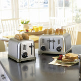 Metal Classic Toaster with 6 Settings, Stainless Steel, 2-Slices C8P7 - product image 5