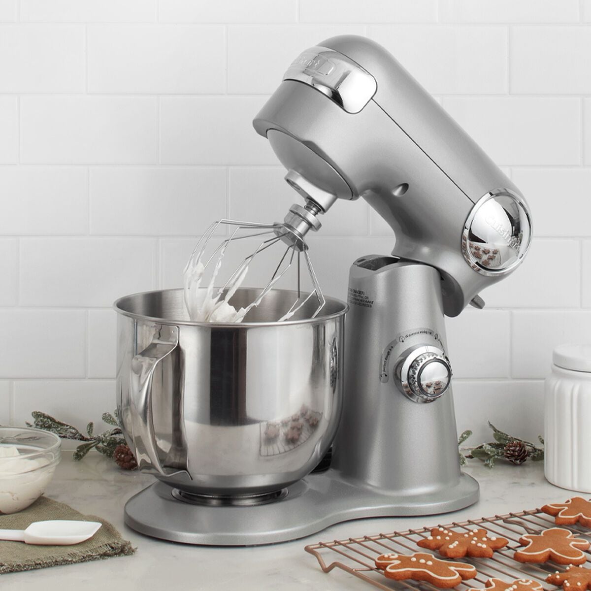 Precision Master Tilt-Head Stand Mixer with 12 Speeds, Silver, 5.5qt L6Q2 - product image 8