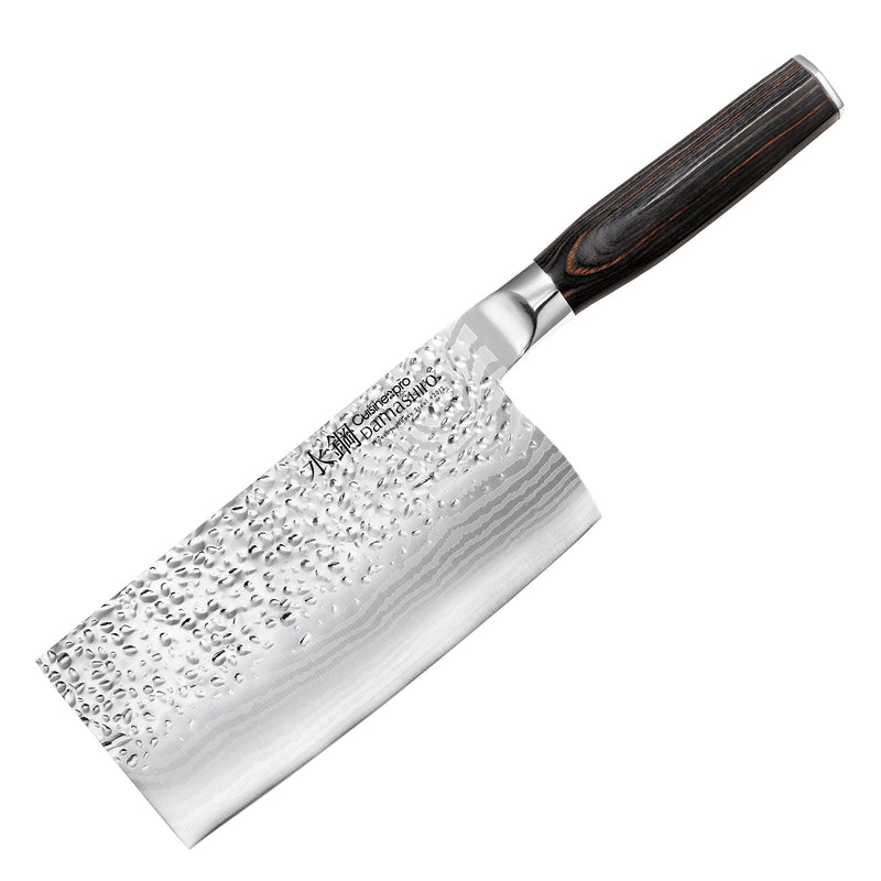 PRO DAMASHIRO EMPEROR CLEAVER 17CM A4X7
