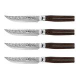 PRO DAMASHIRO EMPEROR STEAK KNIFE SET/4 J8B3 - product image 1
